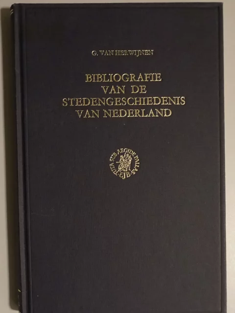 Bibliografie van de stedengeschiedenis van Nederland