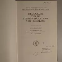 Bibliografie van de stedengeschiedenis van Nederland