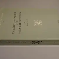 André de Saint-Victor (+ 1175) exégète et théologien