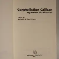 Constellation Caliban. Figurations of a Character