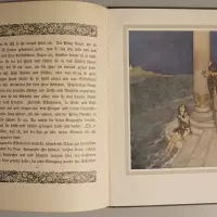 Der Garten des Paradieses. Die kleine Seejungfer. Märchen von Hans Christian Andersen. Bilder und Buchschmuck von Edmund Dulac