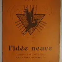 l'idée neuve. magazine d'art littéraire