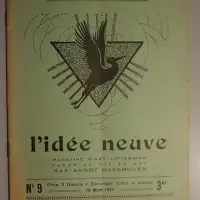 l'idée neuve. magazine d'art littéraire