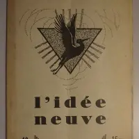 l'idée neuve. magazine d'art littéraire