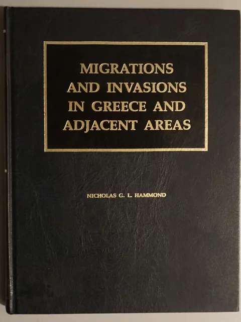 Migrations and invasions in Greece and adjacent areas