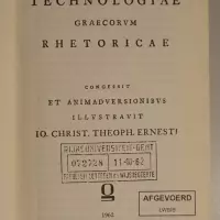 Lexicon technologiae Graecorum rhetoricae