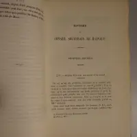 Histoire du Conseil Souverain de Hainaut