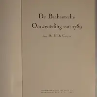 De Brabantsche Omwenteling van 1789