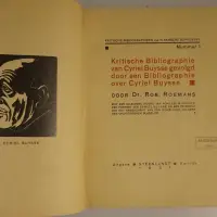 Kritische Bibliographie van Cyriel Buysse gevolgd  door een Bibliographie over Cyriel Buysse