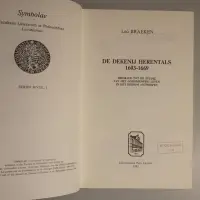 De dekenij Herentals 1603-1669. Bijdrage tot de studie van het godsdienstig leven in het bisdom Antwerpen