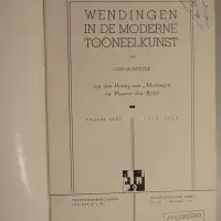 Wendingen in de moderne tooneelkunst, van den Hertog van Meiningen tot Piscator-den-Rebel