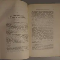 Étude sur les miniatures mosanes prégothiques. Quatre manuscrits mosans de la Bibliothèque nationale, à Paris