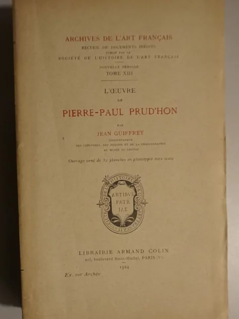 L'oeuvre de Pierre-Paul Prud'hon