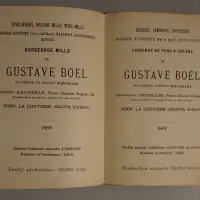 Album des fers et aciers de Gustave Boël maître de forges à La Louvière