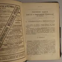 Agendas Dunod N° 5 Télégraphes et postes - Électricité à l'usage du public, des receveurs des télégraphes et des postes, des télégraphistes, electriciens