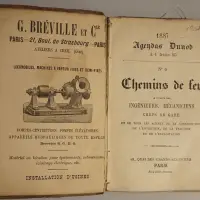 Agendas Dunod N° 6 Chemins de fer à l'usage des ingénieurs, mécaniciens, chefs de gare et de tous les agents de la construction, de l'entretien, de la traction et de l'exploitation