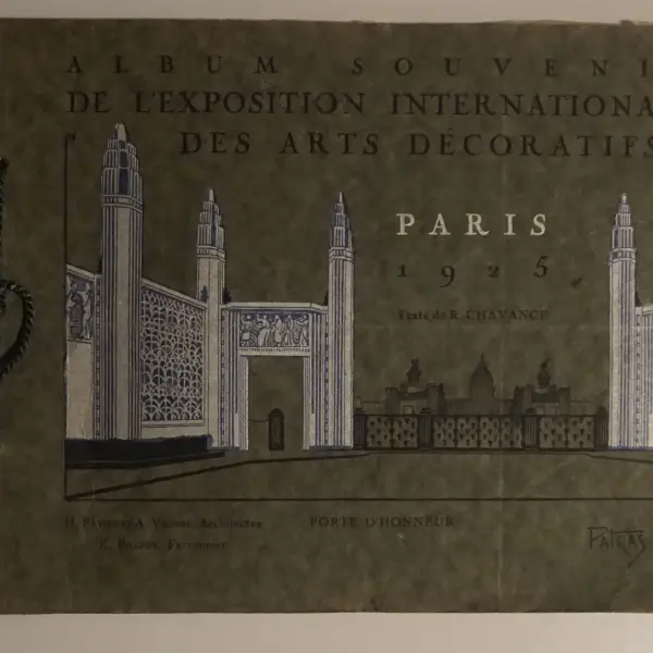 Album souvenir de l'exposition internationale des arts décoratifs Paris 1925