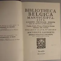 Bibliotheca Belgica Manuscripta, sive elenchus universalis codicum mss. in celebrioribus Belgii