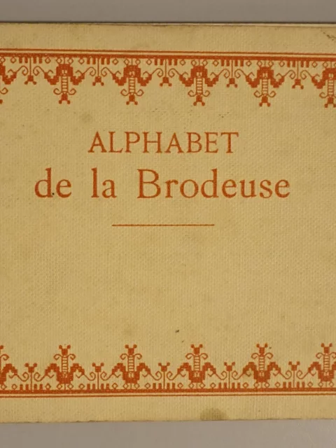 Alphabet de la Brodeuse