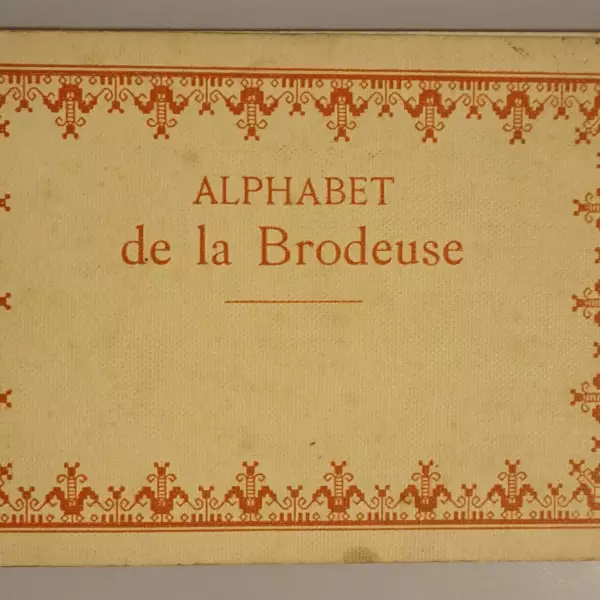 Alphabet de la Brodeuse