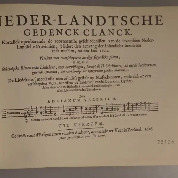 Neder-landtsche Gedenck-clanck