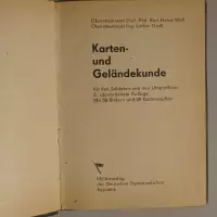 Karten- und Geländekunde für den Soldaten und den Unteroffizier