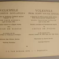 Volkspele uit sonnige Suid-Afrika / Volkspele from sunny South Afrika