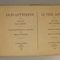 Oud Antwerpen - Vieil Anvers 1894