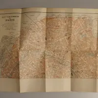 Plan Commode. Guide-Indicateur des rues de Paris. Moyens de transport. Renseignements utiles