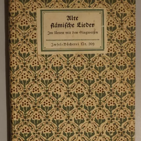 Alte flämische Lieder