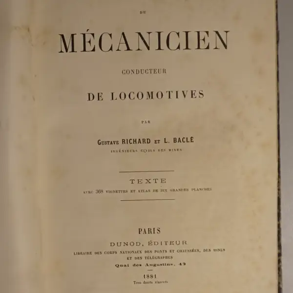 Manuel du mécanicien conducteur de locomotives