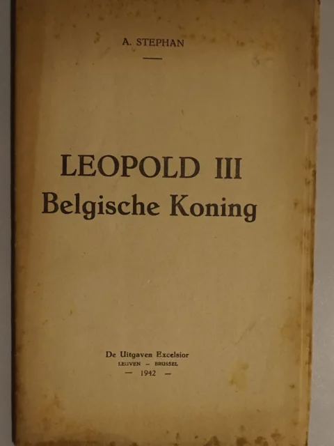 Leopold III. Belgische Koning