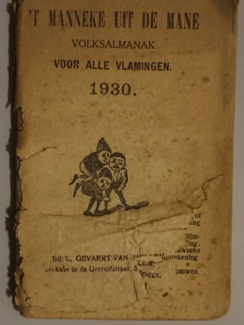 't Manneke uit de Mane. Volksalmanak voor alle Vlamingen. 1930