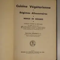 Cuisine végétarienne et régimes alimentaires. Menus de régimes