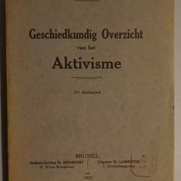 Geschiedkundig overzicht van het aktivisme