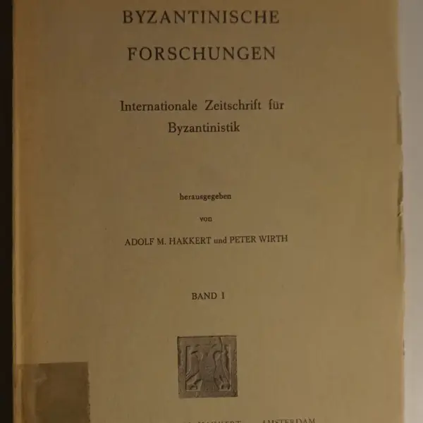 Polychordia. Festschrift Franz Dölger zum 75. Geburtstag. Band I