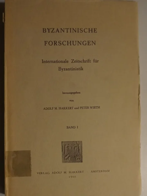 Polychordia. Festschrift Franz Dölger zum 75. Geburtstag. Band I