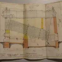 Tekening water-tube safety boiler Babcock & Wilcox