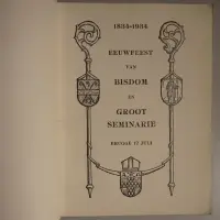 1834-1934 Eeuwfeest van Bisdom en Groot Seminarie Brugge 12 juli