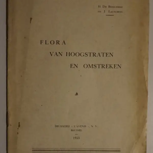 Flora van Hoogstraten en omstreken