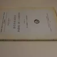 Ronsard. Poète de l'amour. Livre II De Marie à Genèvre