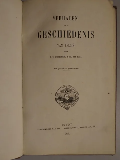 Verhalen uit de geschiedenis van België