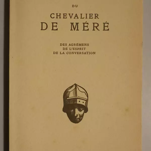 Oeuvres complètes du Chevalier de Méré