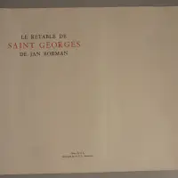 Le retable de Saint Georges de Jan Borman