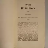 Histoire des rois francs