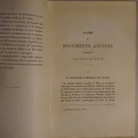 Actes et documents anciens intéressant la Belgique