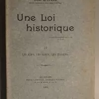 Une loi historique