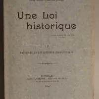 Une loi historique