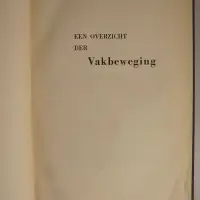 Een overzicht der vakbeweging