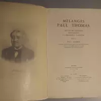 Mélanges Paul Thomas. Recueil de mémoires concernant le philologie classique dédié a Paul Thomas